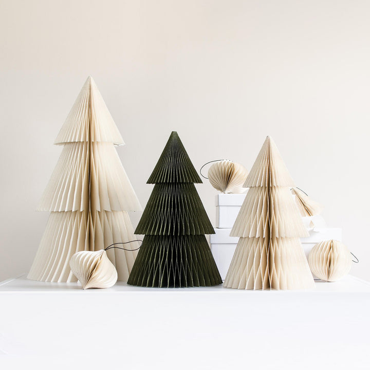nordic rooms | christmas deluxe tree standing | olive green + glitter 31cm