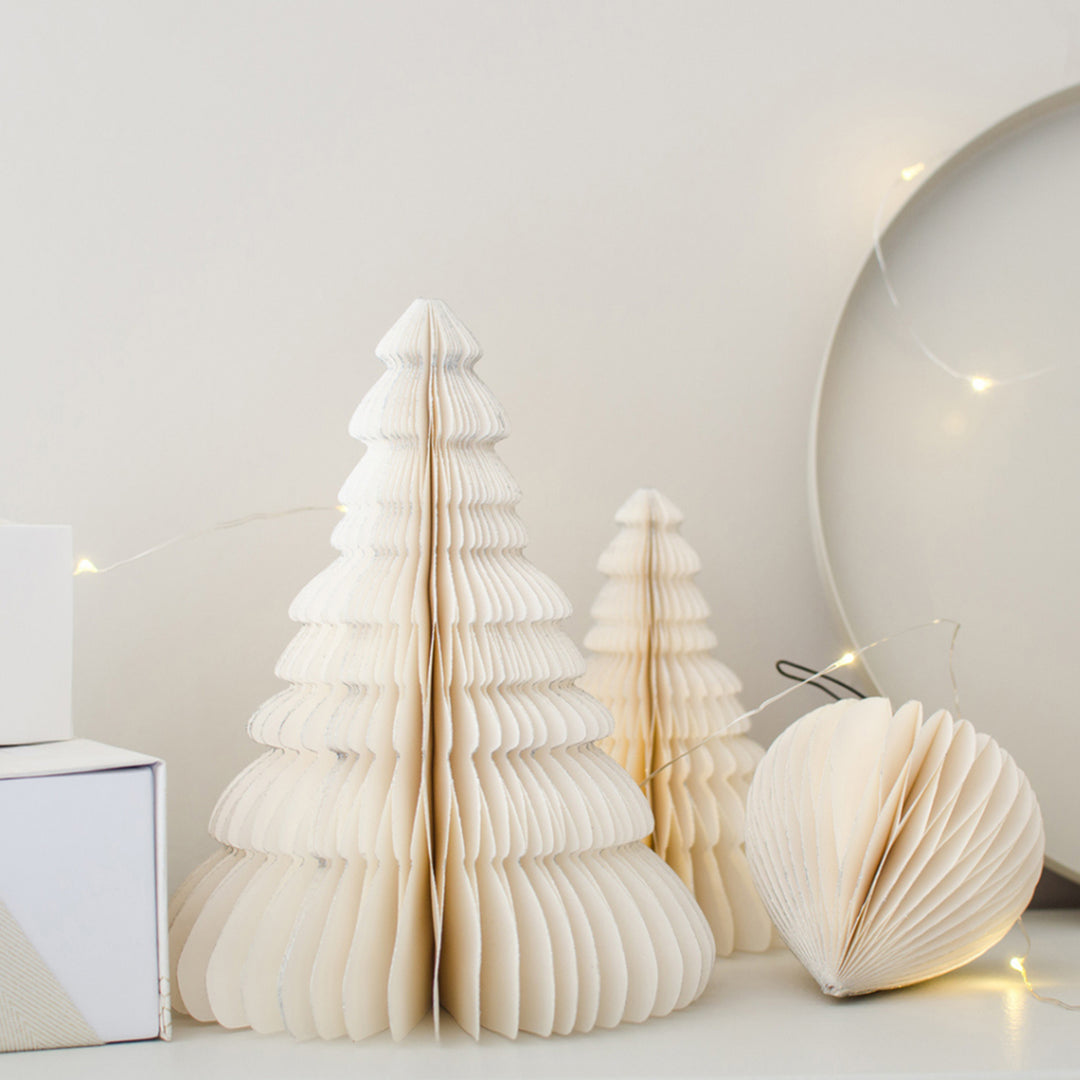 nordic rooms | christmas tree standing | white + glitter 30cm