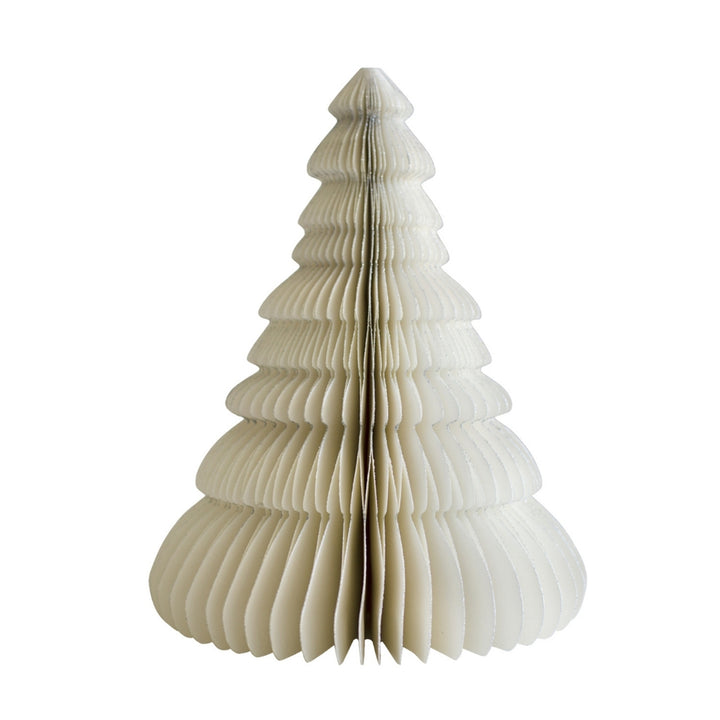 nordic rooms | christmas tree standing | white + glitter 24cm - seasonal