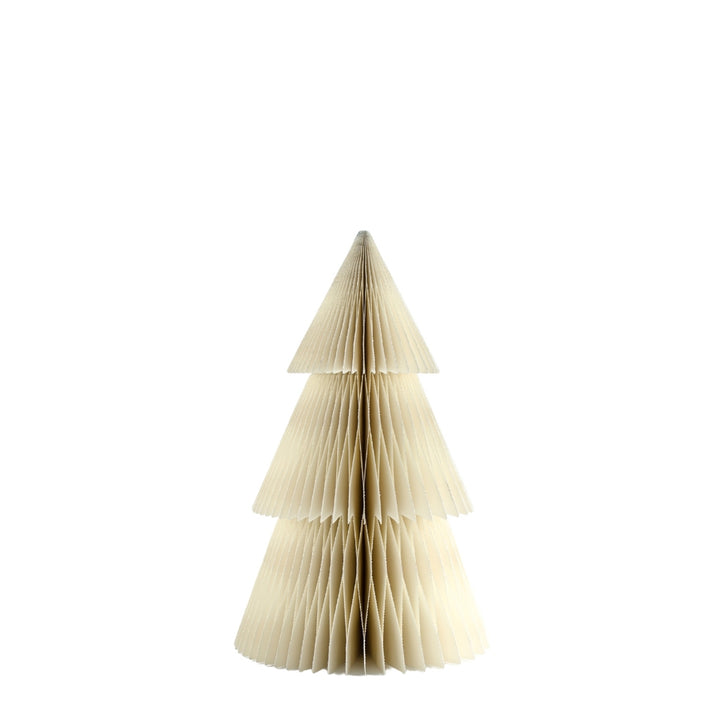 nordic rooms | christmas deluxe tree standing | white + glitter 31cm - seasonal
