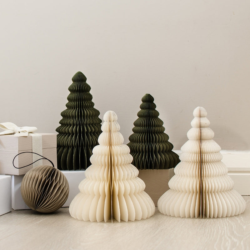 nordic rooms | christmas tree standing | white + glitter 20cm