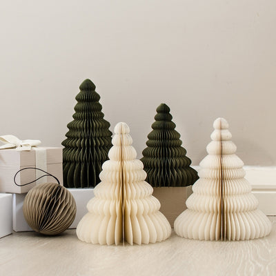 nordic rooms | christmas tree standing | white + glitter 24cm