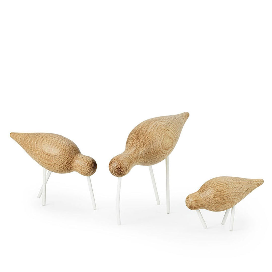 normann copenhagen | shorebird | oak + white | large
