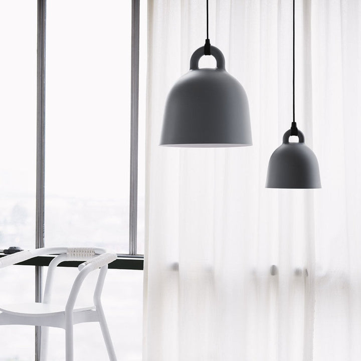 normann copenhagen | bell lamp | medium grey ~ DC