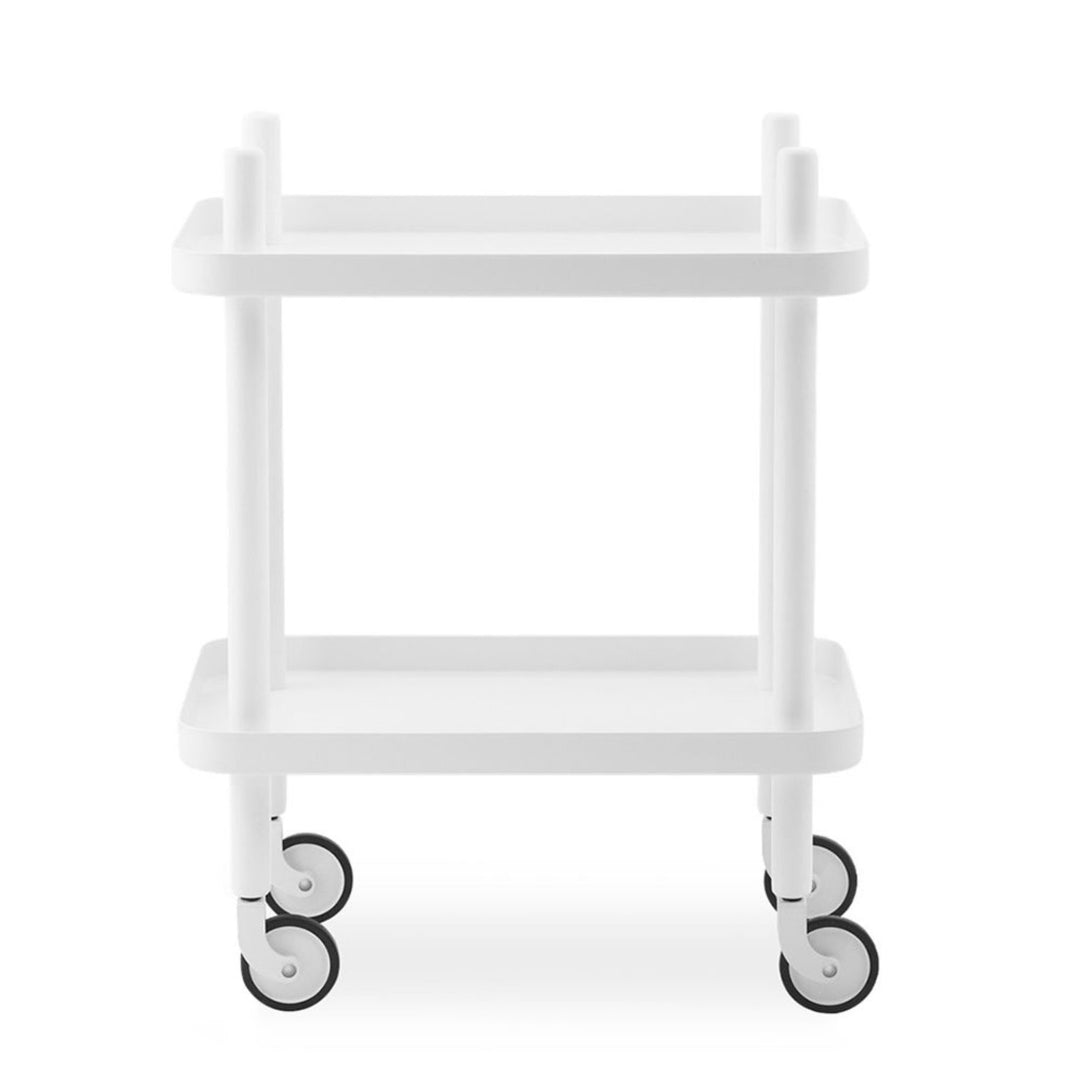 normann copenhagen | block table | white + white