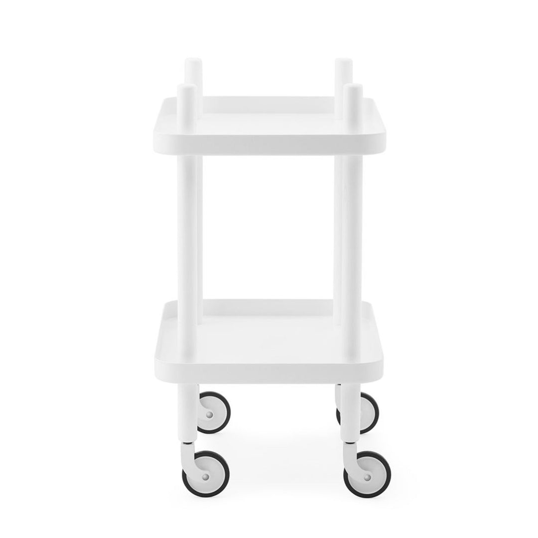 normann copenhagen | block table | white + white