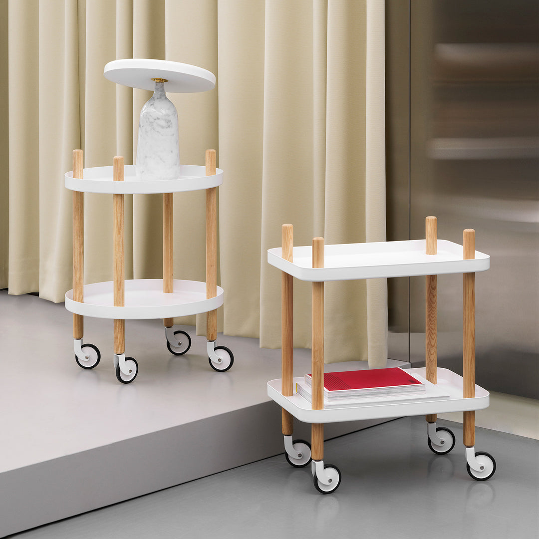 normann copenhagen | block table round | white