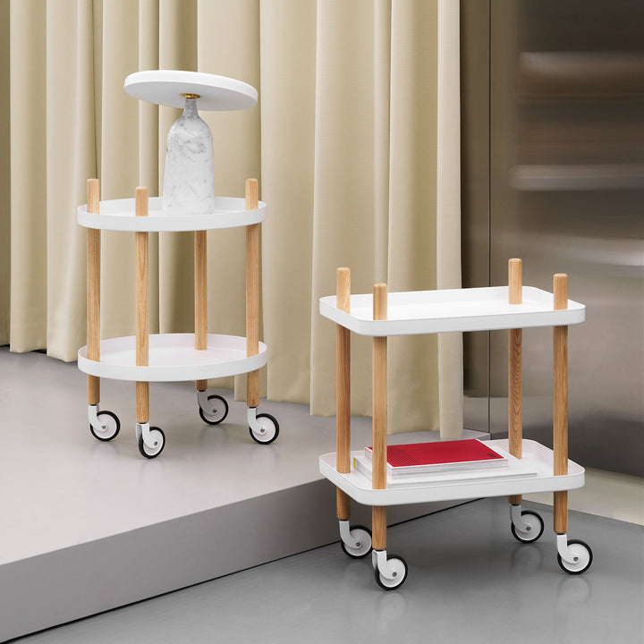 normann copenhagen | block table round | white