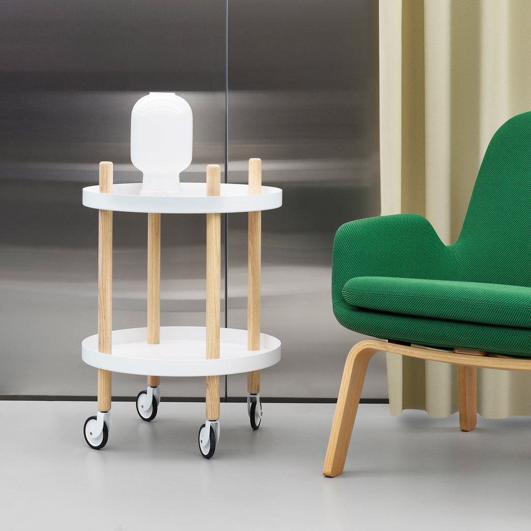 normann copenhagen | block table round | white