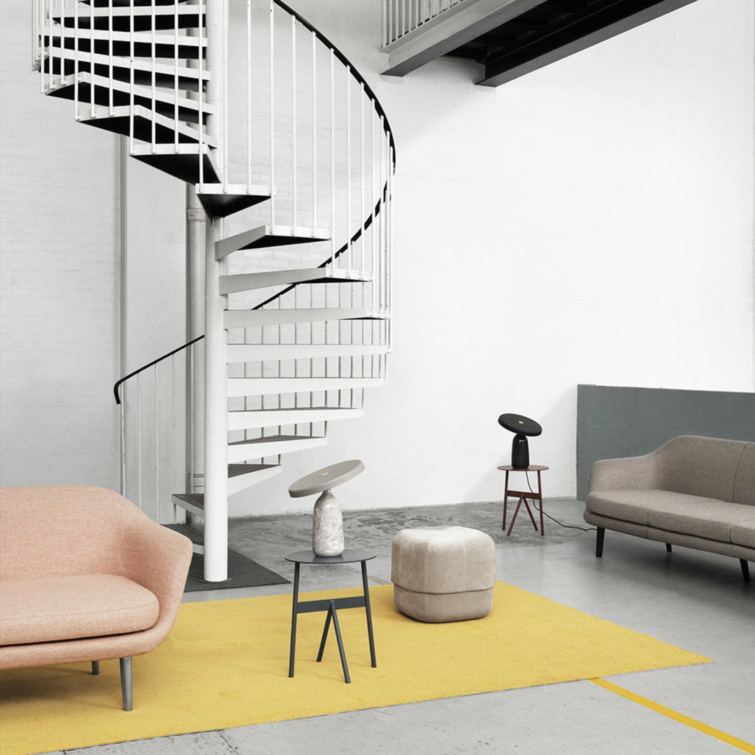 normann copenhagen | circus pouf | beige grey small