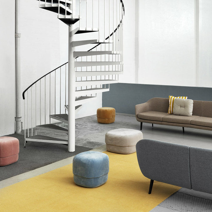 normann copenhagen | circus pouf | beige grey large