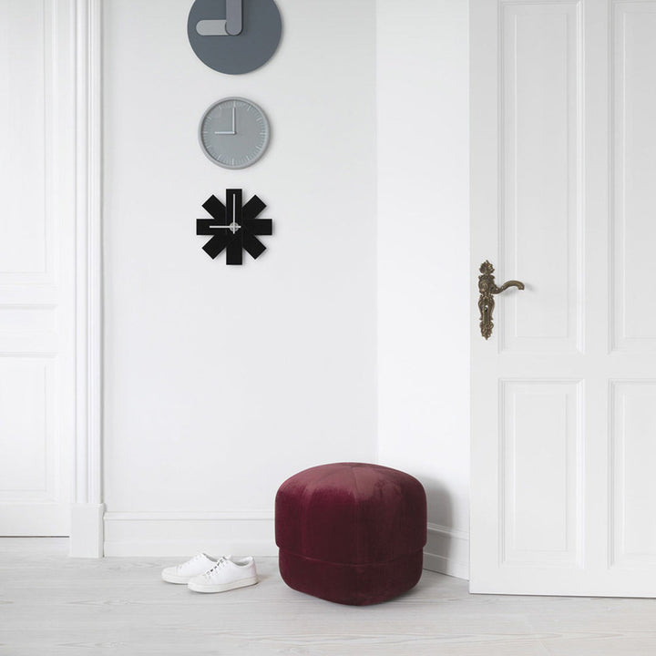 normann copenhagen | circus pouf | dark red small