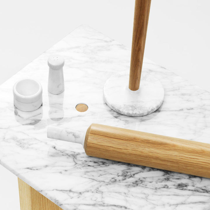 normann copenhagen | craft paper towel holder | white