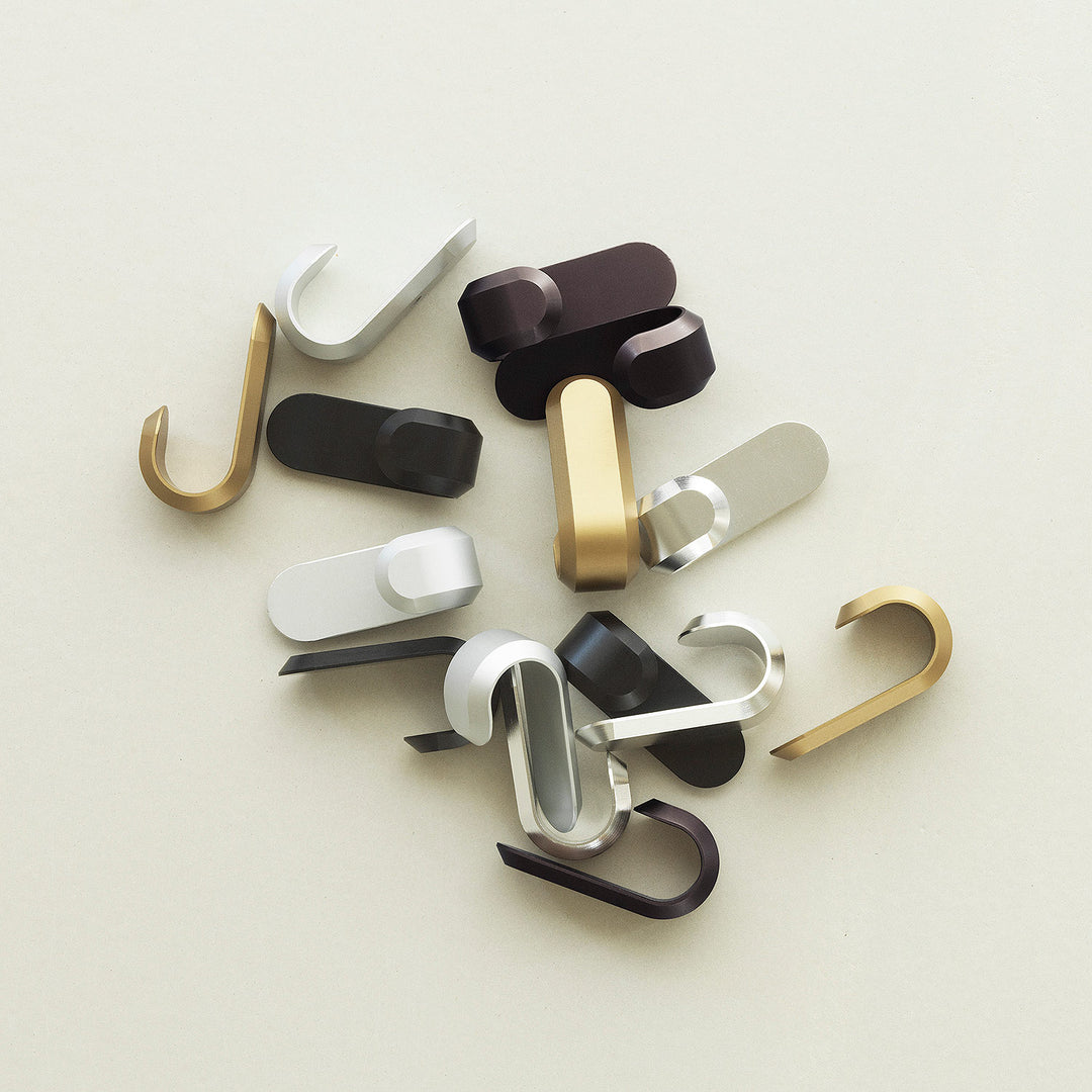 normann copenhagen | curve mini hook set | black