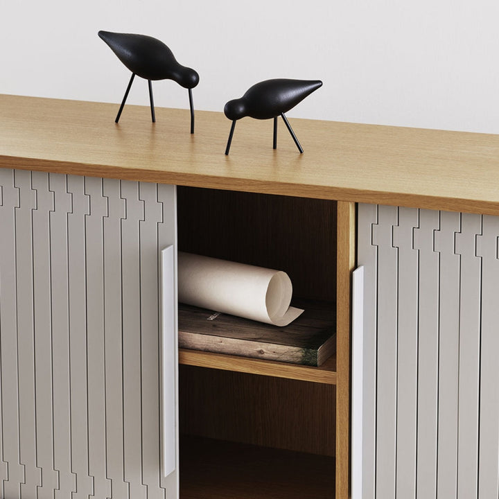 normann copenhagen | shorebird | black + black | medium