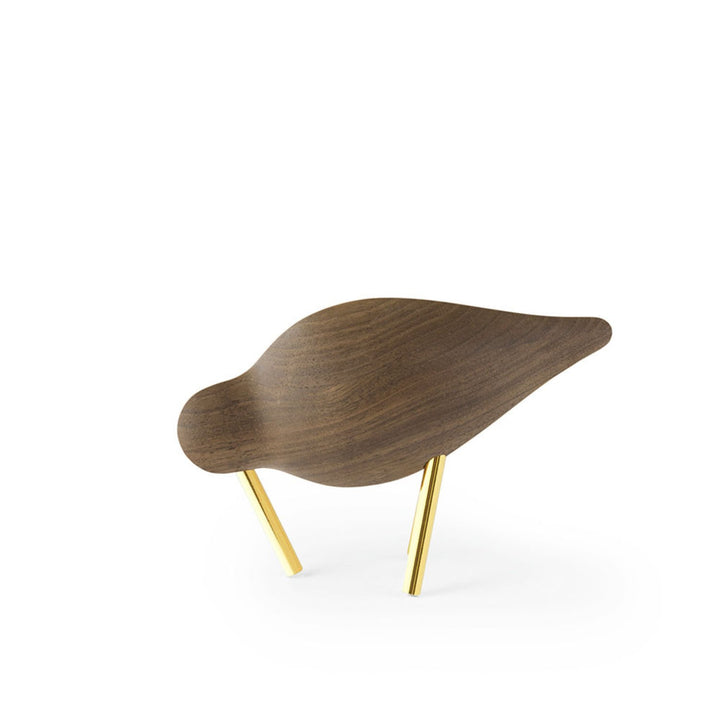 normann copenhagen | shorebird | walnut + brass | small