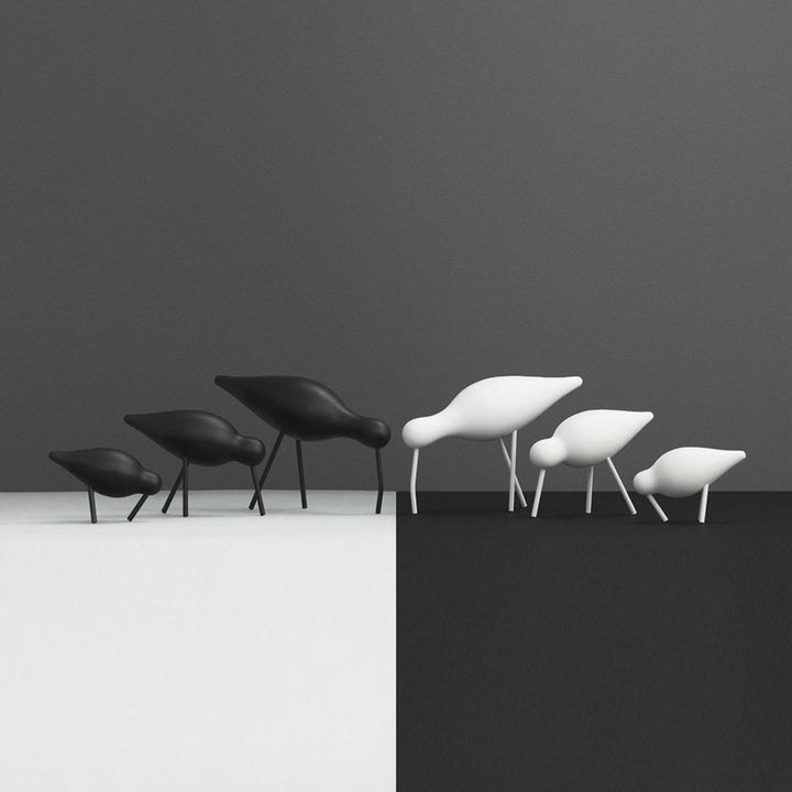 normann copenhagen | shorebird | white + white | small