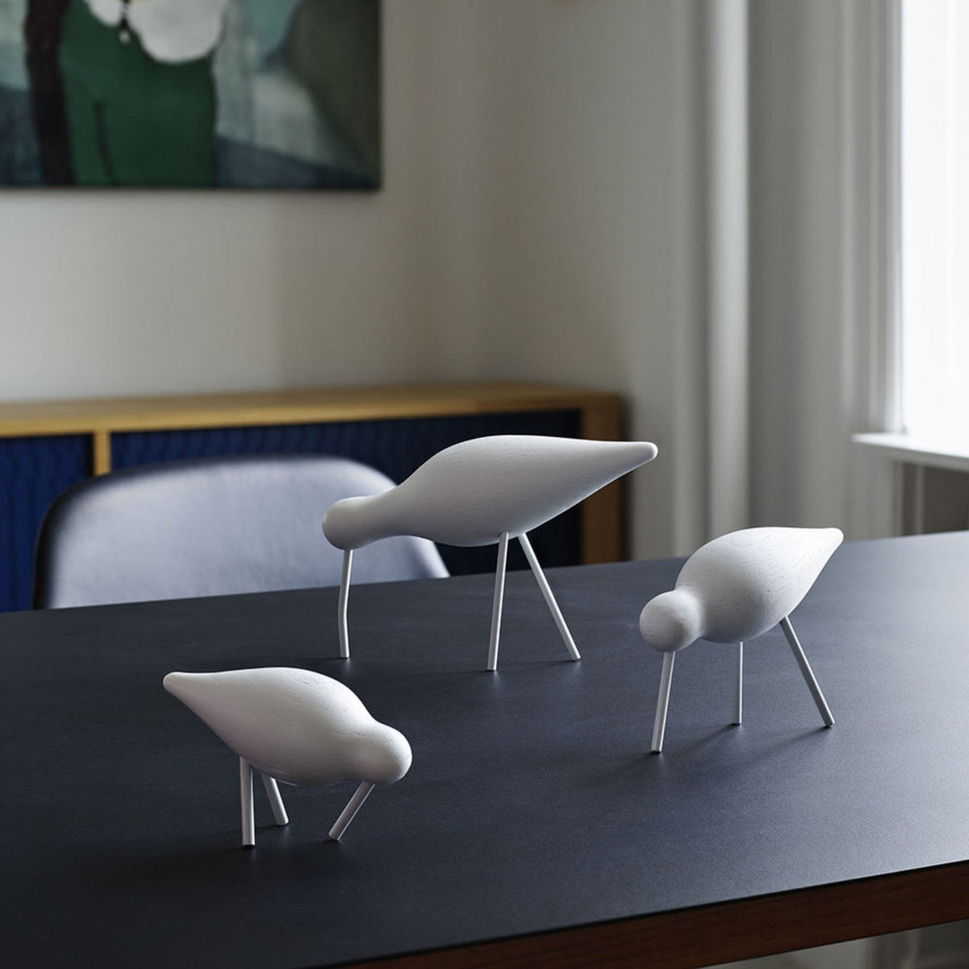 normann copenhagen | shorebird | white + white | small