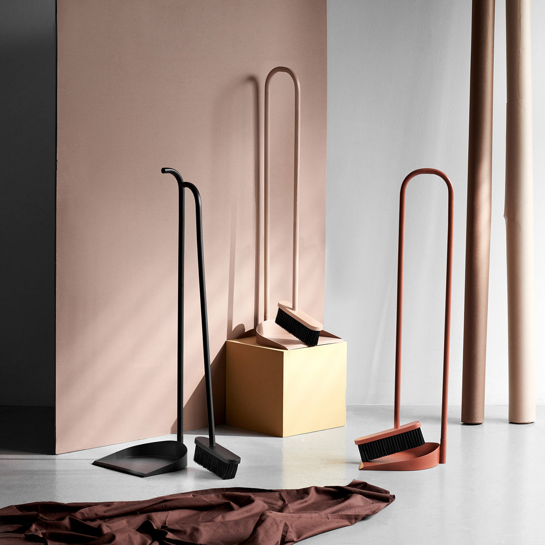 northern | cane broom set | warm beige - LC