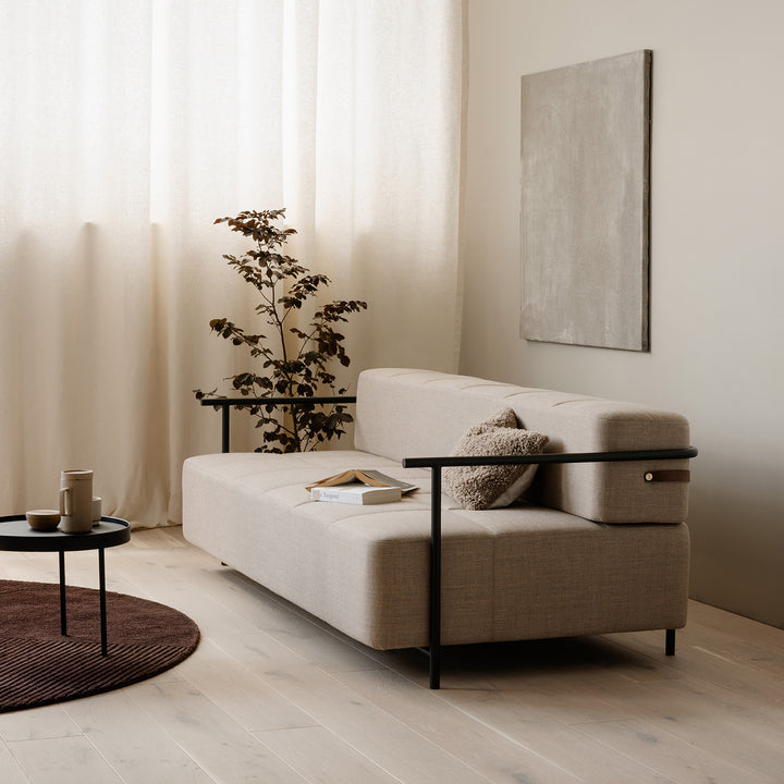 northern | daybe sofa daybed with armrest | dark grey - EX DISPLAY