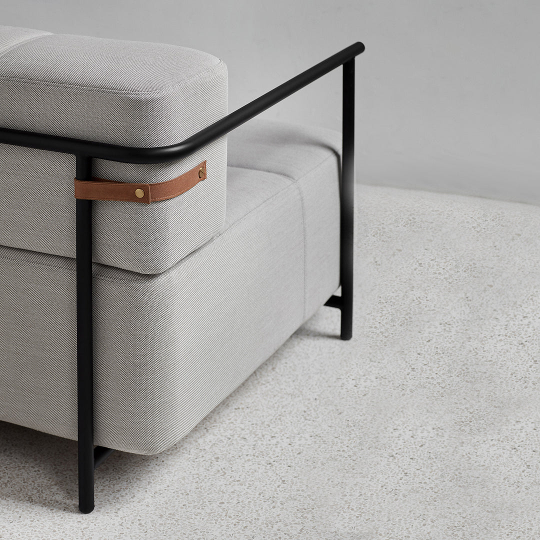 northern | daybe sofa daybed with armrest | dark grey - EX DISPLAY