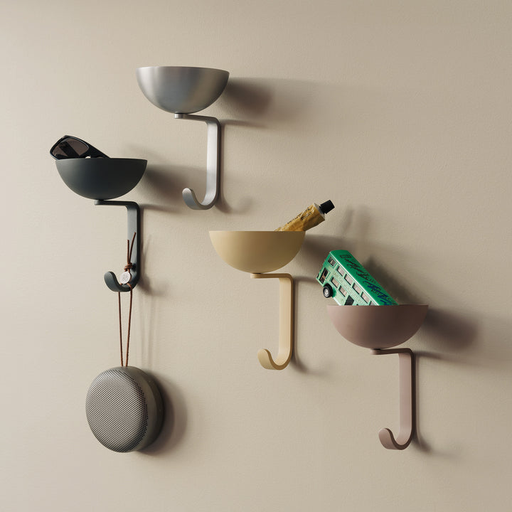 northern | nest wall hook | aluminium - LC