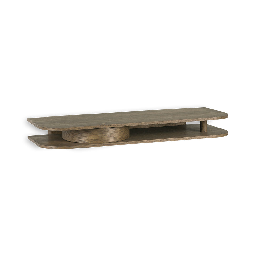 northern | valet wall console | smoked oak