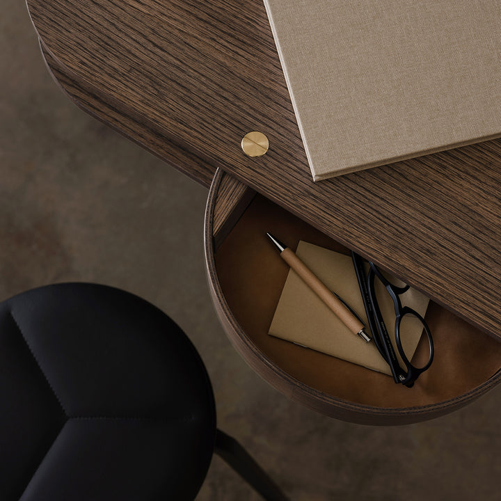 northern | valet wall console | smoked oak