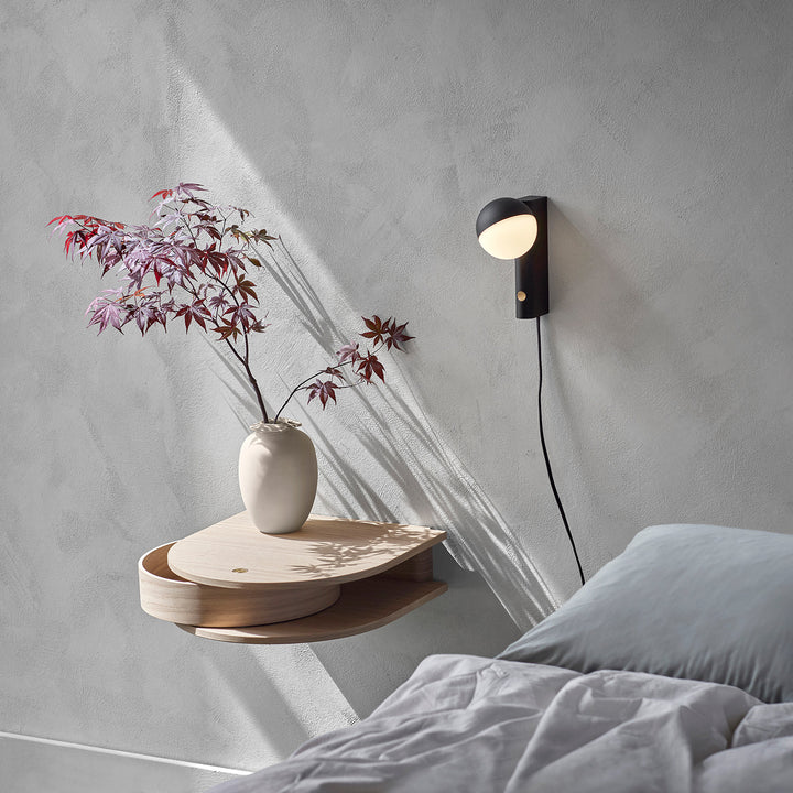 northern | valet wall drawer small | light oiled oak