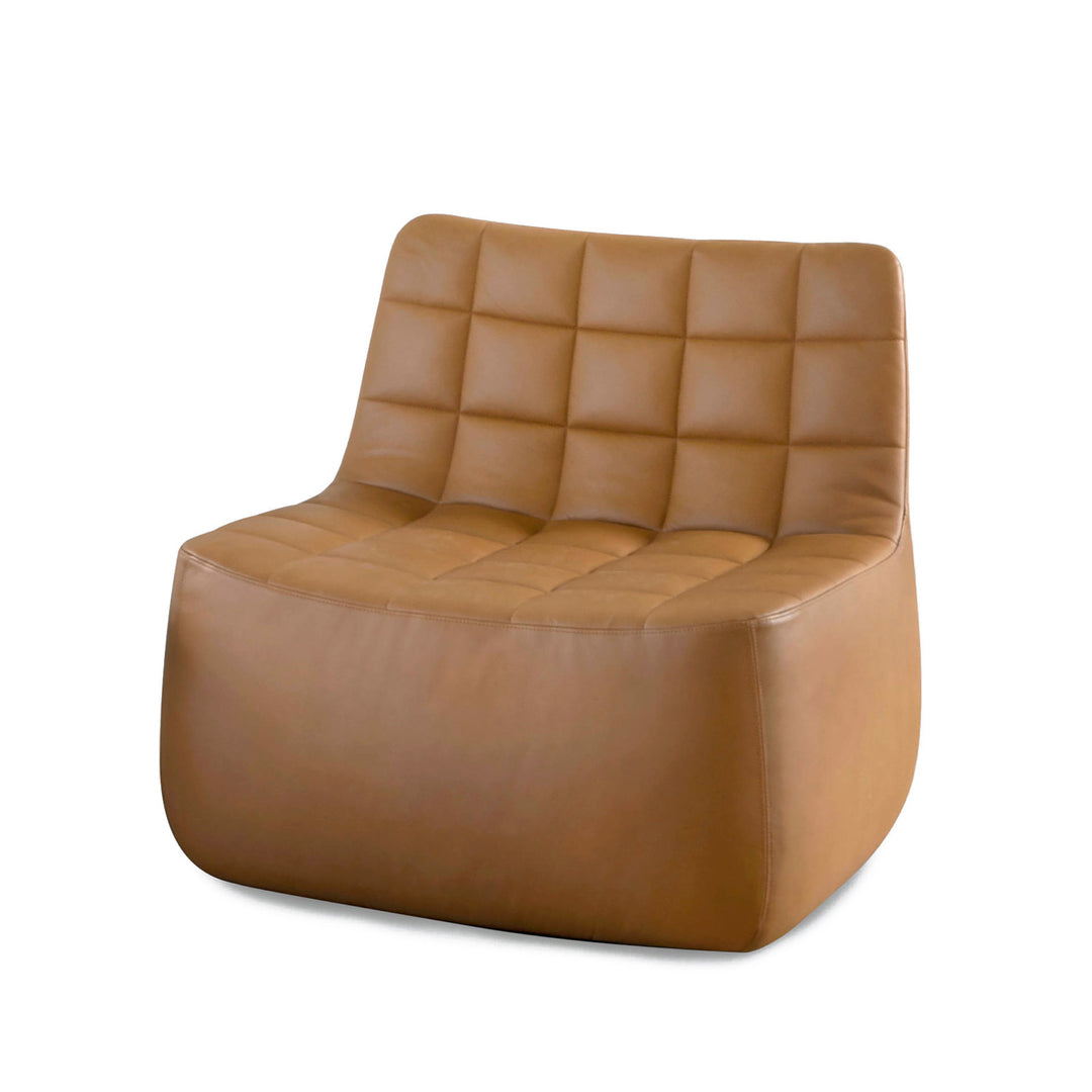 northern | yam lounge chair | brandy leather - LC