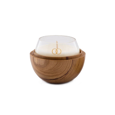 only orb | teak orb scented candle | otto