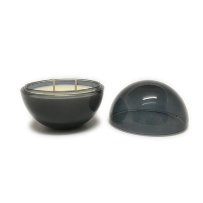 only orb | glass orb scented candle | oh | graphite - DC