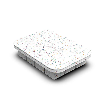peak | everyday ice tray | speckled white