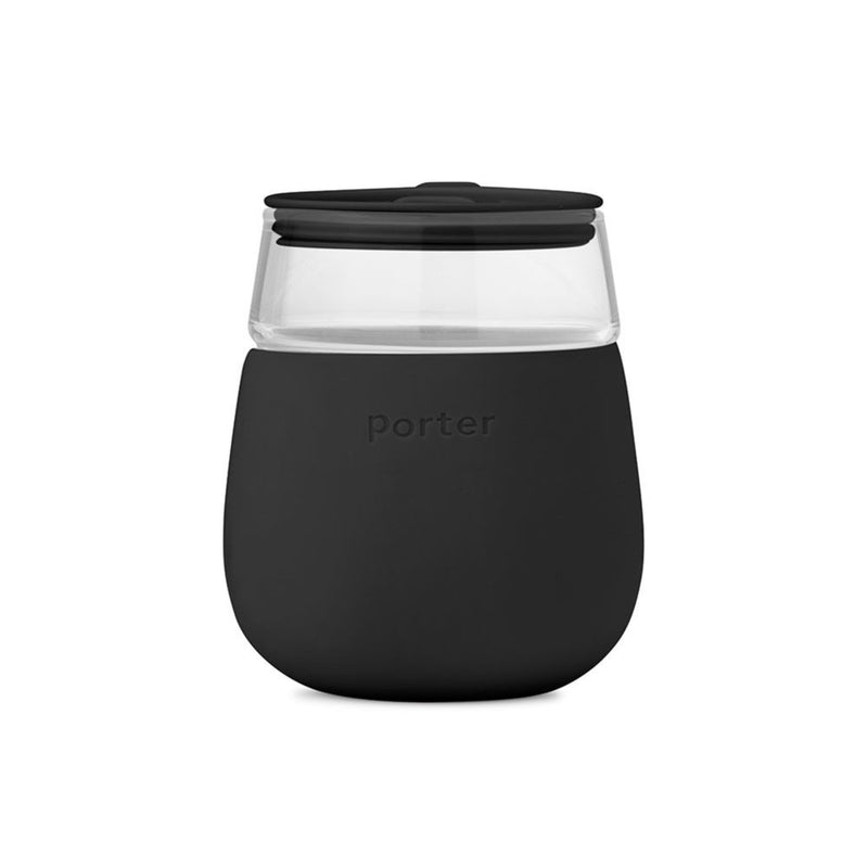 porter | glass tumbler | charcoal - LC