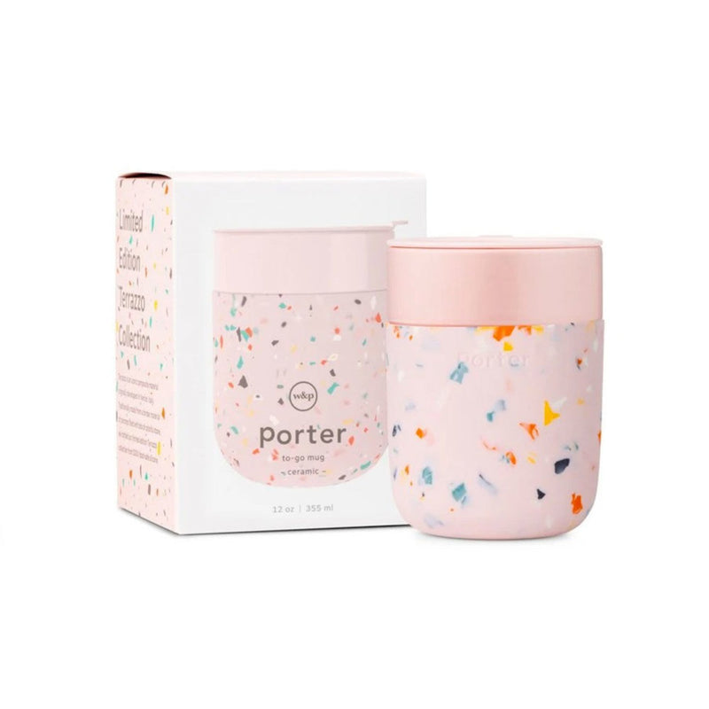 porter | ceramic mug 355ml | terrazzo blush - LC