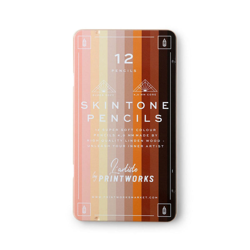 printworks | colour pencils set | skin tone - 3DC