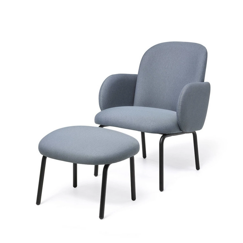 puik | dost lounge chair | dark grey - LC