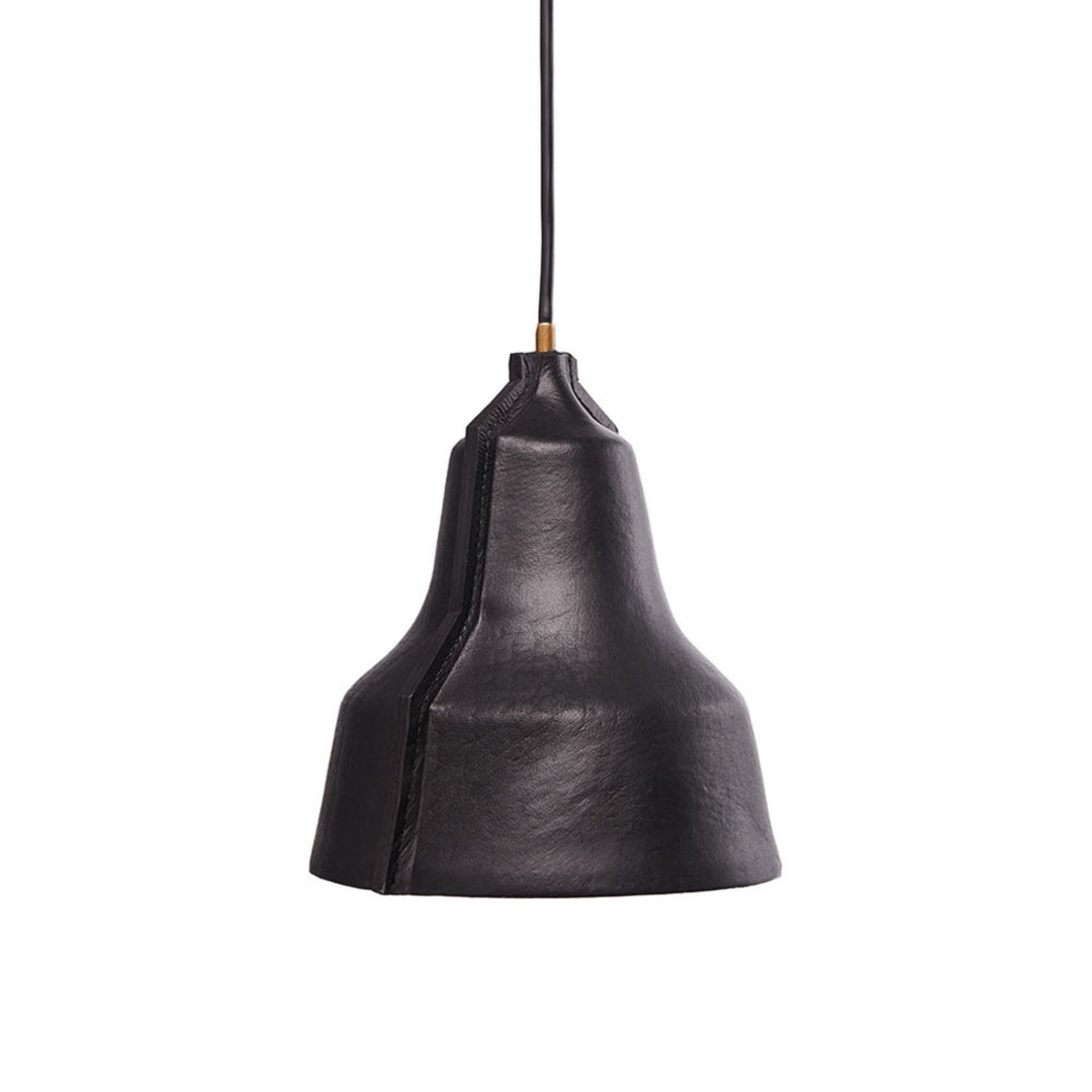 puik | lloyd leather pendant lamp | black - LC