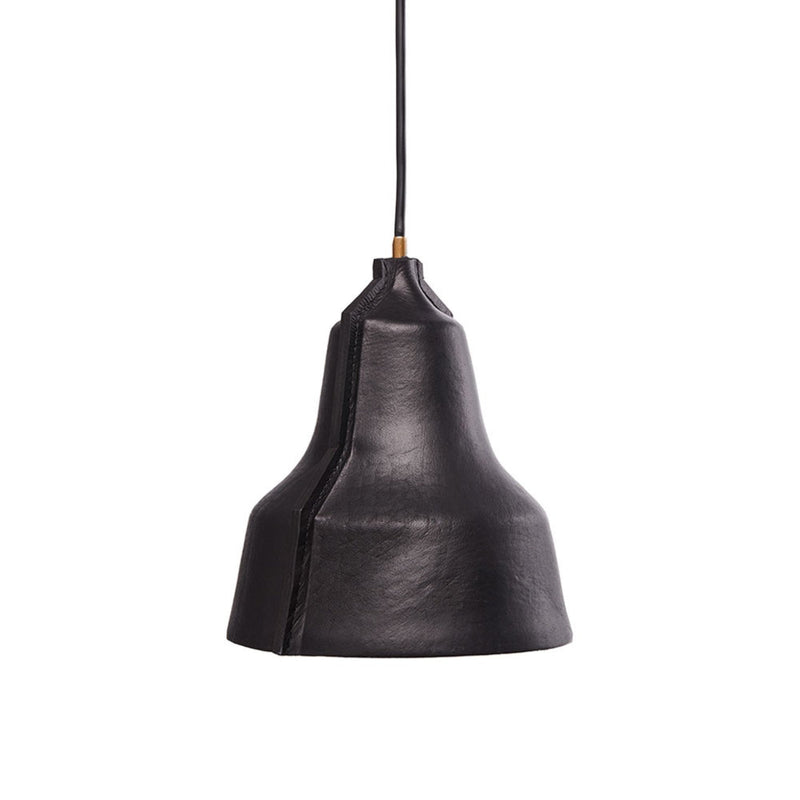 puik | lloyd leather pendant lamp | black - LC