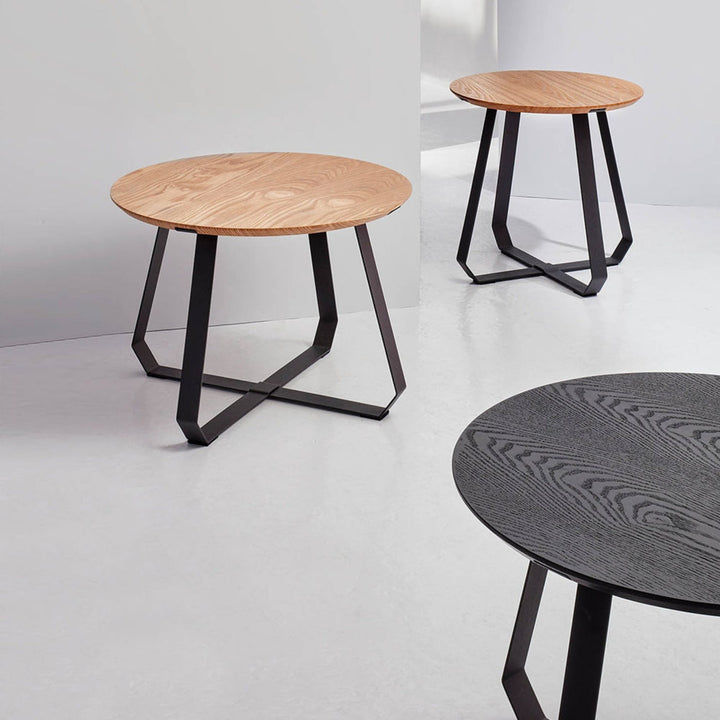 puik | shunan table low | black + natural - LC