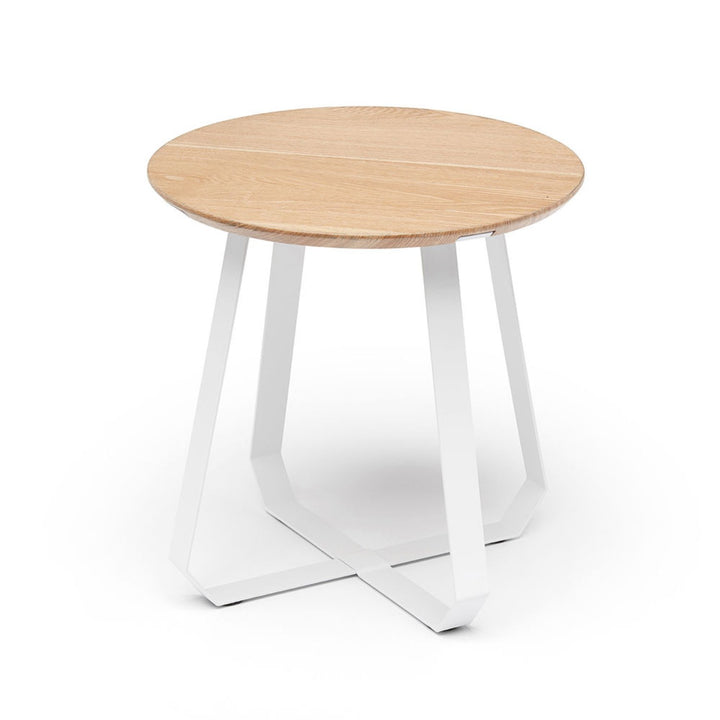 puik | shunan table high | white + natural - EX DISPLAY