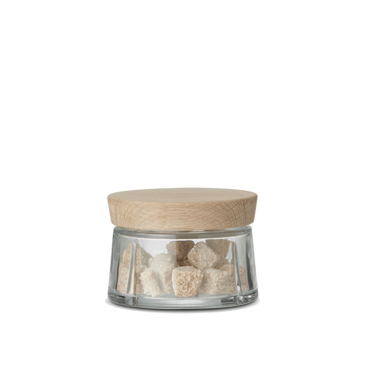 rosendahl | grand cru storage jar | oak lid 0.25 litre - LC
