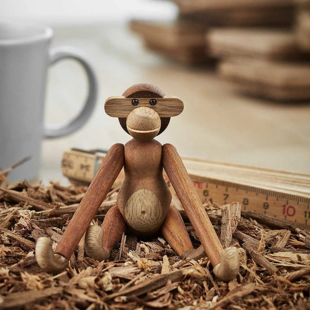 kay bojesen | monkey small | teak + limba