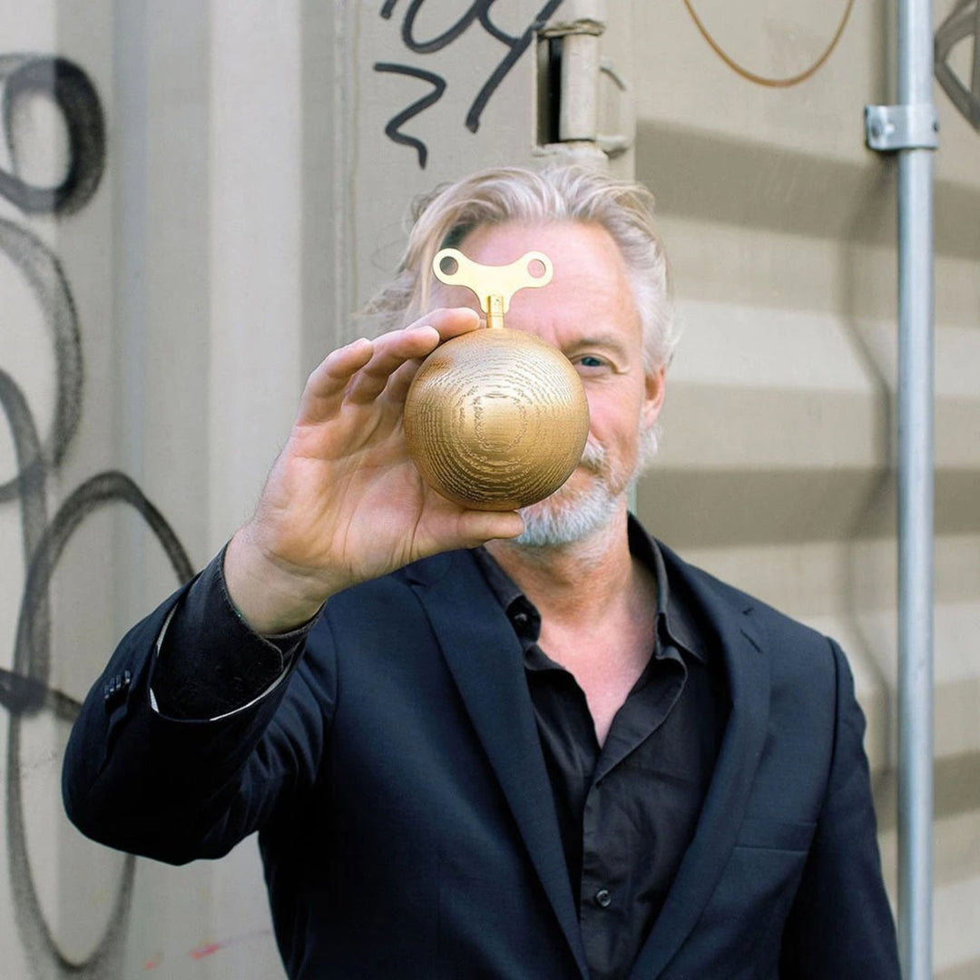 siebensachen | mozartkugel musical box | golden oak