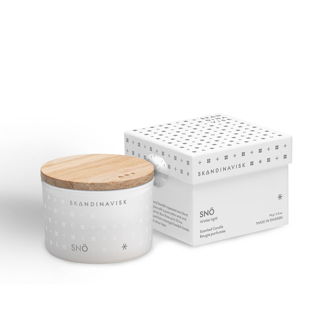 skandinavisk | scented candle | sno 90g - DC