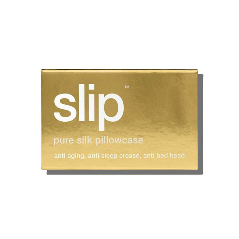 slip | silk pillowcase | gold