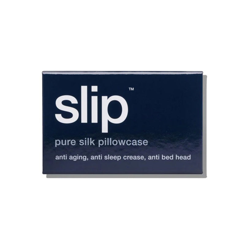 slip | silk pillowcase | navy