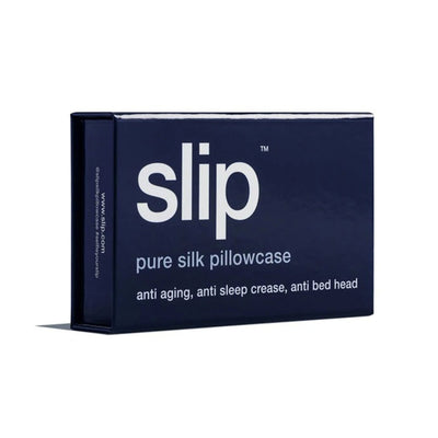 slip | silk pillowcase | navy