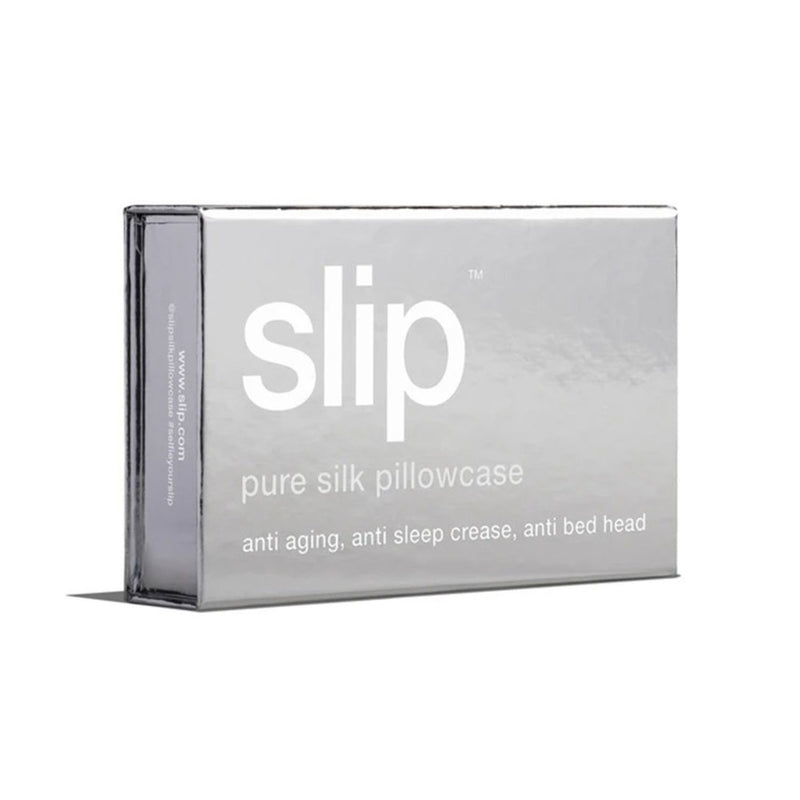slip | silk pillowcase | silver
