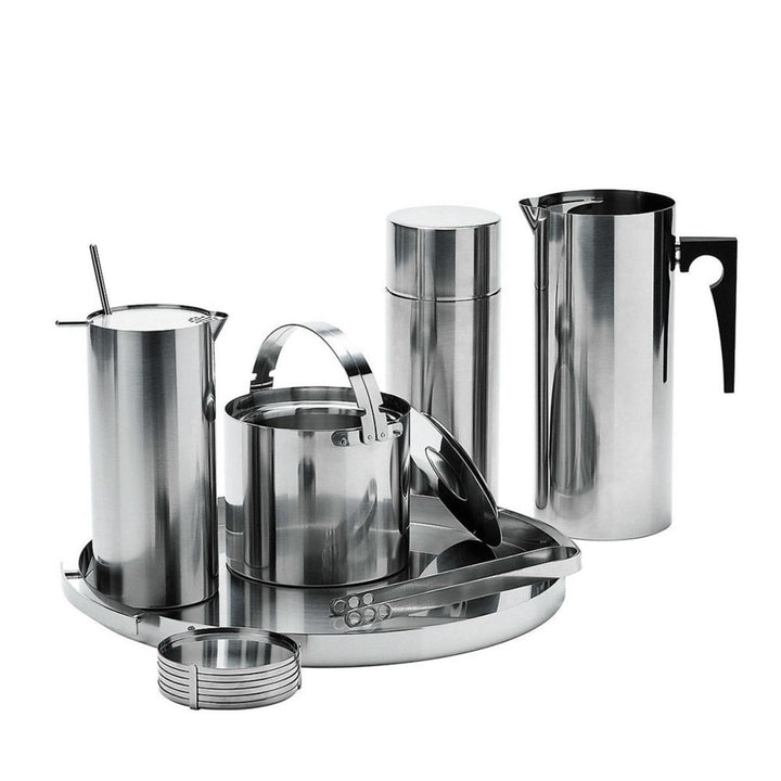 stelton | arne jacobsen cylinda line | martini mixer with spoon